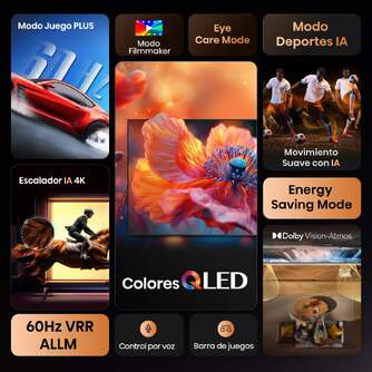 TV HISENSE 75%%%quot; 75E7Q UHD QLED SMART TV DOLBYATMOS