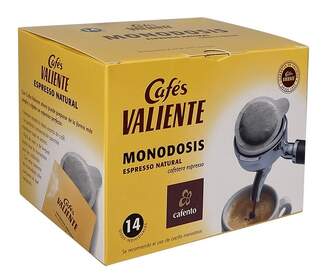 CAFE MONODOSIS VALIENTE EXPRESS 14 DOSIS 117005