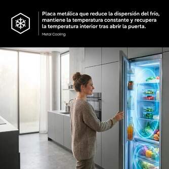 FRICOM. SAMSUNG RB34C775CB1EF 185x60 NF DSP NEGRO