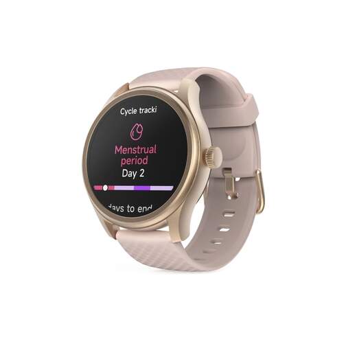 Smartwatch Hama 00178616 Fit - Pantalla 1,38", Rosa, 300 mAh, Bluetooth 5.3, sensor frec. card&iacute;aca