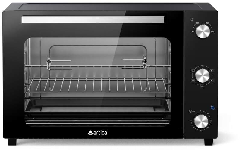 Horno de sobremesa Artica FLOWBAKE - 58L 2000W, Convecci&oacute;n, Rotisserie, Temporizador