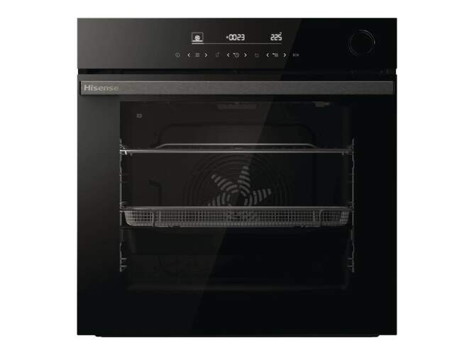 Horno Pirol&iacute;tico Hisense BSA66346PBG - Clase A+, 77 L, 22 programas, 3500 W, LED, temporizador,negro