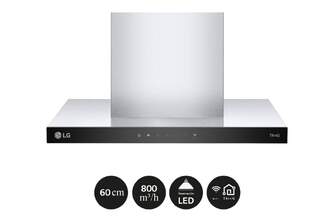 CAMP. LG HCEZ2426S 60CM 800m3h SILVER