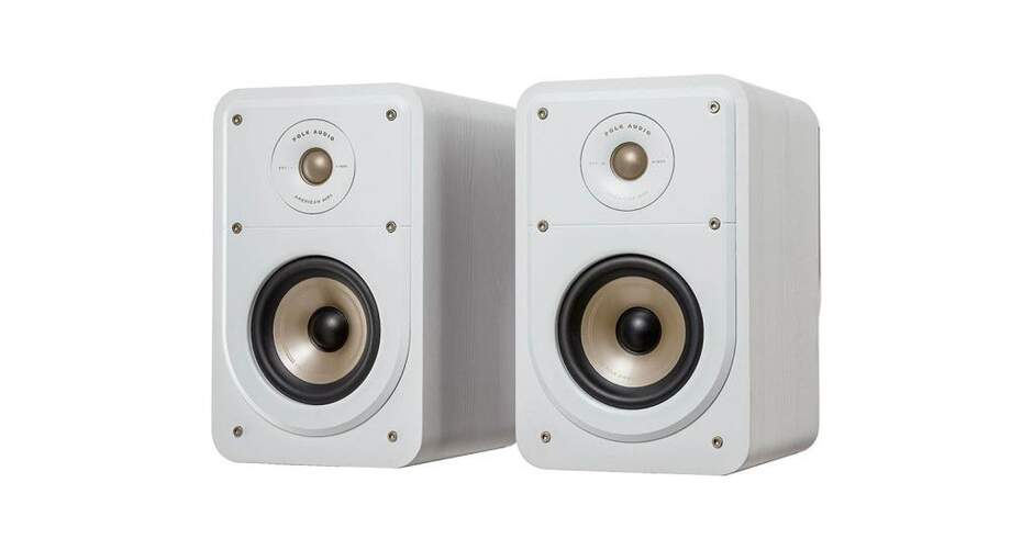 Altavoz Polk S15 Elite PKSIG15CELWT - Pareja de altavoces de 100 W, 50-40000 kHz, 8 ohms, Blanco