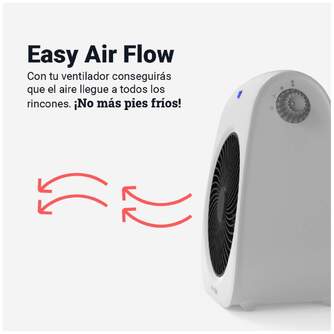 CALEFACT. U.BLUE BAVARO 4020W 2000W VERTICAL BCO