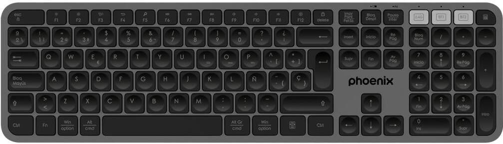 Teclado Inalámbrico Phoenix K300 Negro
