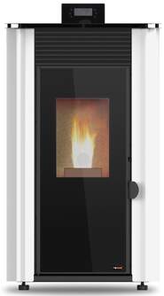 ESTUFA A PELLET RED POD FIRST 8KW WHITE