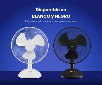 VENTILADOR SOBREMESA ARTICA AVS45W16N 45W 40CM NGR