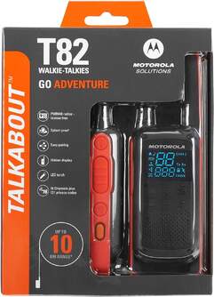 WALKIE TALKIE MOTOROLA T82 TWIN PACK