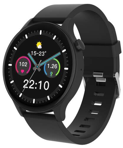 Smartwatch DCU GoodPeople Negro - Llamadas bluetooth, 120 modos deportivos, 4 d&iacute;as aut.
