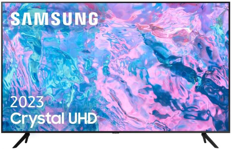 TV Samsung 50" TU50CU7175 Crystal - 4K Ultra HD, Smart TV