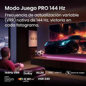 TV HISENSE 100%%%quot; 100E7Q PRO UHD QLED SMART TV 144HZ