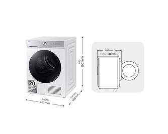 SECADORA SAMSUNG DV90DB8845GHU3 9K BC BCA