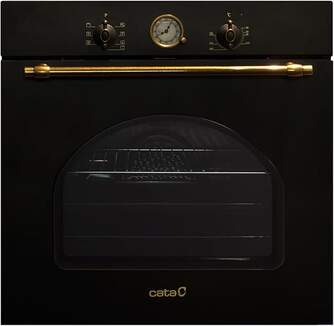 HORNO CATA MRA7108BK RUSTICO NEGRO