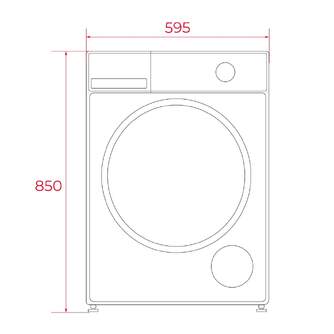 LVD. TEKA WM20841WSP 8K 1400R DSP BCO 113920017