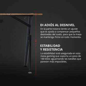 MESA DE ESCRITORIO DRIFT DZ175 120CM ALFOM WOOD