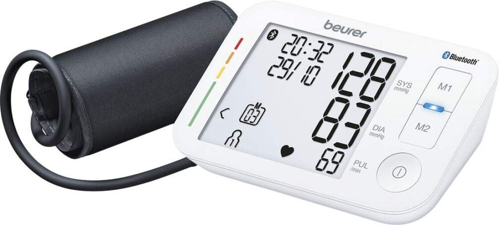 Tensiómetro Beurer Brazo SRBM788 - Bluetooth, Arritmia, Blanco