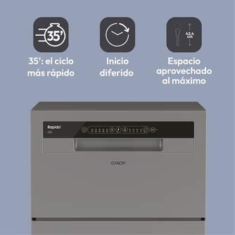 LVJ. CANDY CP6E51LS 5P 45CM 51dBA INOX