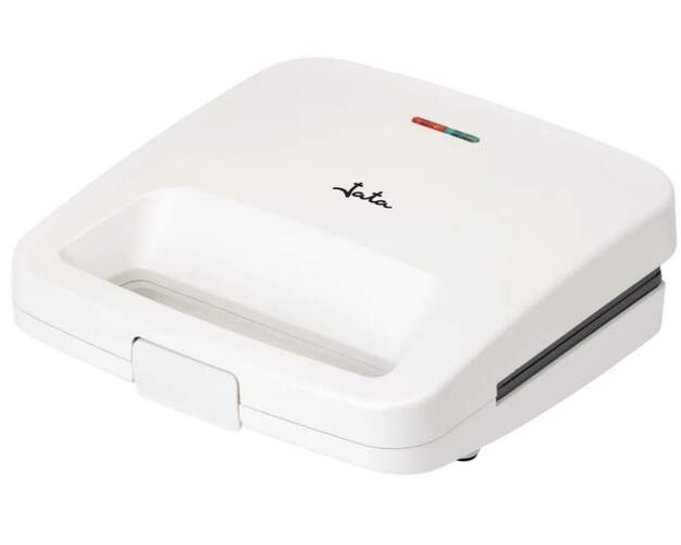 Sandwichera Jata JESW1108 - 750W, XXL, F&aacute;cil de limpiar, Blanca