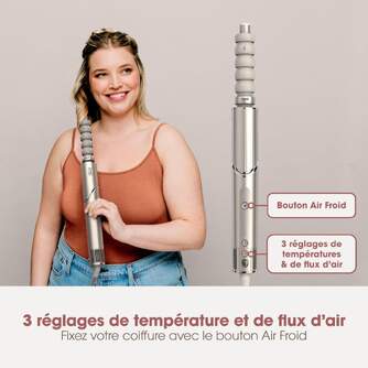 SECADOR SHARK HD446SLEU 5EN1 1400W CHAMPGNE