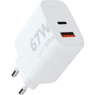 CARGADOR UNIVER XTROM ULTRA ESSENTIAL 67W GAN2