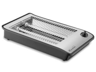 TOST. COMELEC TP7064 PLANO NEGRO/INOX 600W  