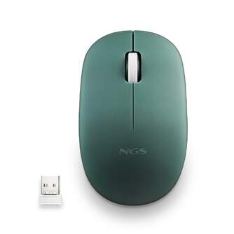 RATON NGS FOGPROGREEN INALAMBRICO SILENCIOSO VERDE