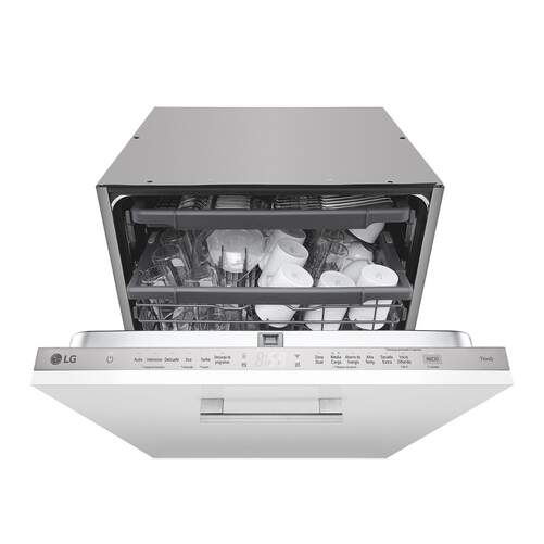 Lavavajillas Integrable DB243TX LG - 14 Servicios, 3ª Bandeja, Direct Drive, Clase D, Táctil