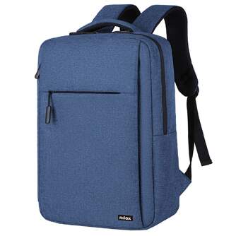 MOCHILA NILOX NXBK034 AZUL PORTATIL 15,6%%%quot;