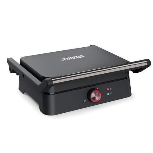 Grill Princess 117502 - Superficie de cocci&oacute;n 27,5 x 18 cm, 1800 W, placas desmontables