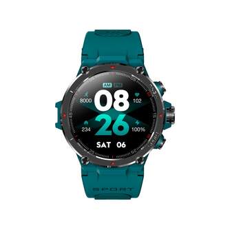 SMARTWATCH DCU GPS Y AMOLED HD STRAVA CIAN