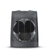 Calefactor Rowenta SO2351 - 2000 W, 2 potencias, Modo Turbo, Modo ECO, Asa, Gris