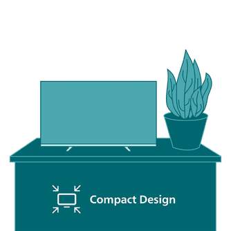 TV PHILIPS 40%%%quot; 40PFS6000 FHD SMART TV PIXEL PLUS