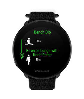 SMARTWATCH POLAR UNITE BLACK HOOK %%%amp; LOOP