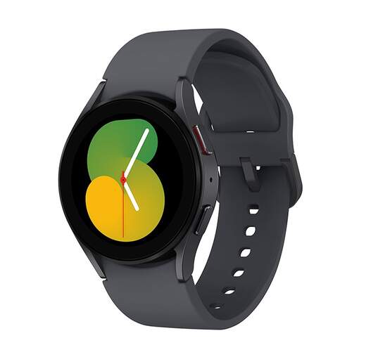Samsung Galaxy Watch 5 40mm Gris - 1.2" Zafiro, 90 Deportes, BioActive Sensor, BIA, 16GB, 284mAh