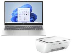 Pack Portátil HP 15-FS0174NS + Impresora HP 2810 -  N100, 8GB RAM, SSD 512 GB, Windows 11 H, 15,6"