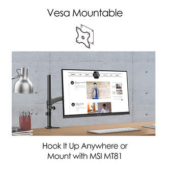 MONITOR MSI 23,8%%%quot; PRO MP241X FHD 75HZ HDMI VGA