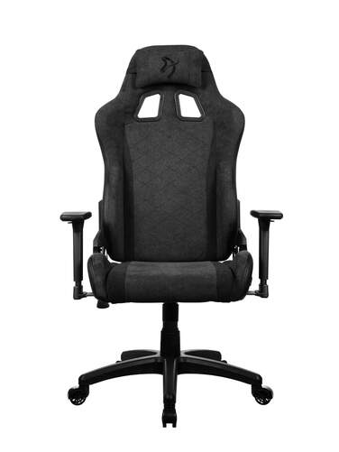 Silla Gaming AROZZI Avanti SoftFabric Gris Oscuro - Peso m&aacute;x 120 kg, respaldo tapizado