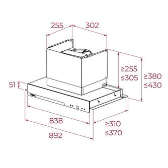 CAMP. TEKA GFI97350 766m3h NEGRA 113110004
