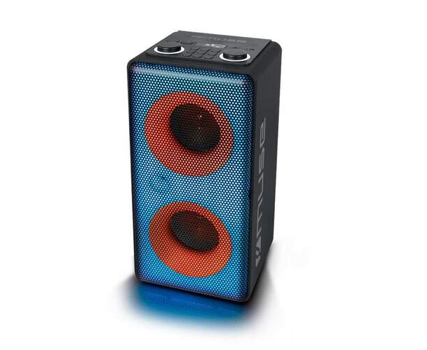 Altavoz Muse M-1808 - DJ, BT, USB MP3, bateria recargable, radio, entrada de micro y guitarra