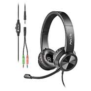 NGS MSX 10 Pro - Auricular Stereo Ligero Micrófono Ajustable, Conexión Jack 3.5 mm 20 Hz Negro NGS MSX 10 Pro - Auricular Stereo Ligero Micrófono Ajustable, Conexión Jack 3.5 mm 20 Hz Negro