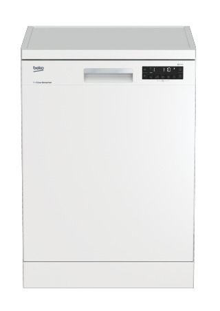 Lavavajillas Beko Dfn28430w 14 servicios 8 programas 44 db clase 60 cm 3ª bandeja blanco libre instalacion 28430 60cm