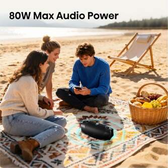 ALTAVOZ HISENSE FLEXBOOM 80W BT 20H IP67