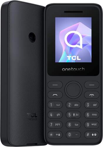 Seniorphone TCL 4021D - Pantalla 1,8", Dark Night Grey