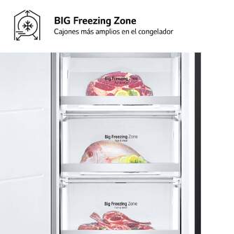 CONG.VER LG GFM61MCCSF 186x60 NF NEGRO