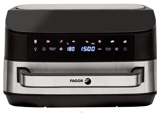 Freidora de aire Fagor NaturFry SmartCrust 7L 2200W - 2 resistencias, temporizador, hasta 230&ordm;C