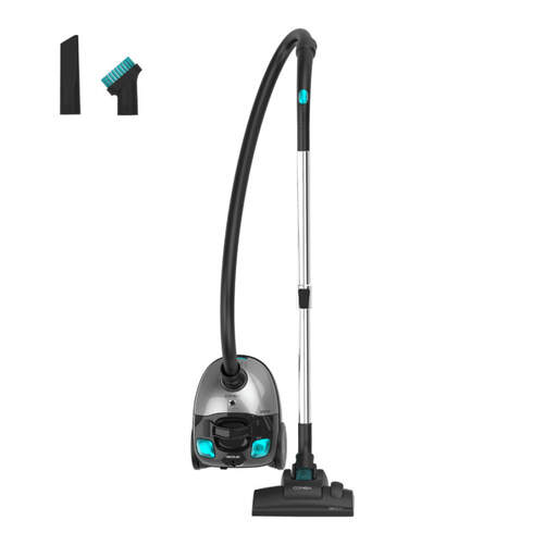 Aspirador Trineo Cecotec 2000 Plus a - 800W (16kPa), 2 L para polvo, Tubo hasta 6 m, Con bolsa