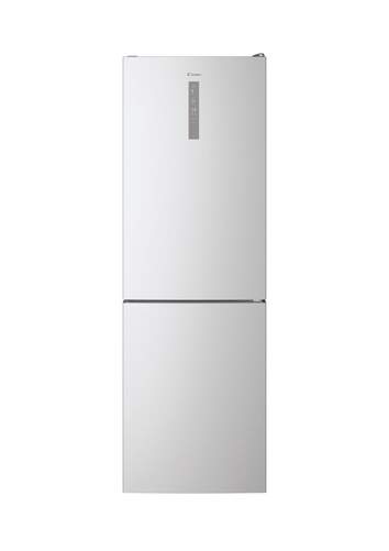 Frigorífico Combi Candy CCE7T618ES - 341 L, 185x60x66, Clase E, Wifi, No Frost, Inox