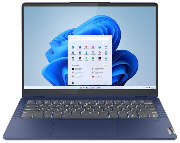 Ordenador Port&aacute;til Lenovo Flex 14ABR8 Azul - 14" FullHD, Ryzen 7, 16GB, 512GB SSD, T&aacute;ctil, Windows11