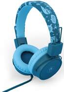 Auriculares infantiles DCU Azul 341525 - Protecci&oacute;n de volumen (m&aacute;x 85 dB), plegable
